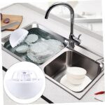 Hemobllo washing machine USB small portable dishwasher multipurpose tool countertop dishwasher automatic washer machine small dishwasher electric dishwasher fruit travel abs