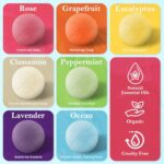 BlissfulOasis Bath Bombs Gift Set, 7 Packs Bubble & Spa Fizzies Relaxation Aromatherapy with Essential Oils, Birthday, Christmas, Valentine’s Gifts for Women, Wife, Girlfriend, Mother and Teacher