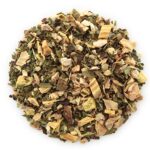 Teabloom Organic White Tea, White Ginger Pear Loose Leaf Tea, Distinctive and Delicate White Tea, USDA Certified Organic, Fresh Whole Leaf Tea in Reusable Gift Canister, 2.46 oz/70 g Canister Makes 35-50 Cups