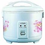 Tiger JNP-1500-FL 8-Cup (Uncooked) Rice Cooker and Warmer, Floral White