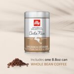 illy Whole Bean Coffee – Perfectly Roasted Whole Coffee Beans – Costa Rica Medium Roast – with Notes of Honey, Vanilla & Citrus – 100% Arabica Coffee – No Preservatives – 8.8 Ounce