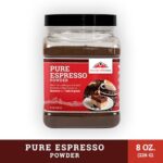 Hoosier Hill Farm Pure Espresso Powder, 8oz (Pack of 1)