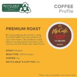 McCafe Premium Roast Coffee, Keurig Single Serve K-Cup Pods, Medium Roast, 96 Count (4 Packs of 24)