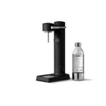 aarke – Carbonator III Premium Carbonator-Sparkling & Seltzer Water Maker-Soda Maker with PET Bottle (Matte Black)