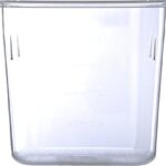Carlisle FoodService Products 3068807 Plastic Food Pan, 1/9 Size, 6 Inches Deep, Clear