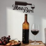 Wine Bar Metal Sign, Wine Bar Sign Wall Decor Art Plaque, Metal Signs For Home, Office, Wine Room Decoration, Gift for Wine-loving Friends