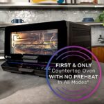 GE Profile Smart Oven with No Preheat ? 11-in-1 Countertop Oven ? Large-Capacity Countertop Oven ? Black