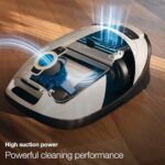 Miele Classic C1 Turbo Team Bagged Canister Vacuum, Tech Blue – Portable, Household