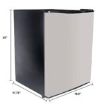 Avanti AR24T3S AR24T 2.4 cu. ft. Compact Refrigerator, in Stainless Steel