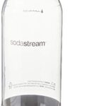 SodaStream 1L Classic Metal Carbonating Bottle, Single, Stainless Steel (1041191011)