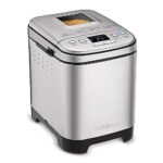Cuisinart CBK-110 Compact Automatic Bread Maker, Silver Includes 8-inch Bread Knife and Bread Board