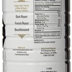 French Market Coffee, Coffee & Chicory Restaurant Blend, Medium-Dark Roast Ground Coffee, 12-Ounce Metal Can
