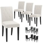 Welzona Upholstered Dining Chairs Set of 4