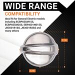 BlueStars [New Upgraded] Ultra Durable WB03T10284 Range Control Knob Stainless Steel Finish Replacement Part Exact Fit for GE Range/Stove/Oven – Replaces 1373043 AP4346312 PS2321076 – Pack of 5