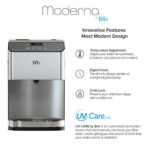Brio Moderna Self-Cleaning Bottleless Countertop Water Cooler Dispenser – with 3-Stage Water Filter and Installation Kit, Tri Temp Dispense, and LED Night Light – UL/Energy Star Approved