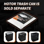 HOTOR Car Trash Bags, Liner Refills (50-Pack), (Trash Can is not Included)