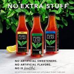Pure Leaf Iced Tea, 0 Calories Unsweetened Variety Pack, 18.5 Fl Oz (Pack of 12)