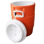 Igloo 5 Gallon Cooler with Seat Lid in Orange