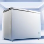 Chest Double Door Deep Freezers with Removable Baskets,Automatic Defrosting & Mechanical Temperature Control for Apartments, Dormitories Garage White