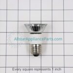 Allstar Appliance Parts WB08X34831 OEM Range Vent Hood Light Bulb, 50 watt