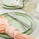 HIKAA 20PCS Silverware Set, Modern Flatware Set Service for 4, Cutlery Set for Home, Kitchen and Restaurant, Mirror Polished, Dishwasher Safe