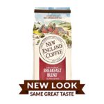 New England Coffee Breakfast Blend Medium Roast Ground Coffee, 12oz Bag (Pack of 1)