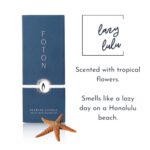 Foton Pearled Candle – Multi-Pack (2 x 18 Oz) – Lazy Lulu Tropical Hawaiian Scented Non Toxic Luxury Long Lasting Powder Candles up to 120 Hours – Refillable with 30 Wicks for Candle Making