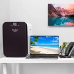 Cooluli 20 Liter Mini Fridge with Temperature Control – Black