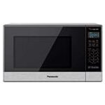 Panasonic NN-SN67HST 1.2 cu. ft. 1200W Cooking Power Stainless Steel Cool Blue LED Inverter Turbo Defrost Countertop Microwave Oven (Renewed)