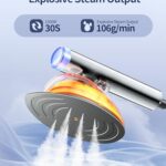 Sundu 1500W Steamer for Clothes, 2-in-1 Vertical & Flat Iron Clothes Steamer, 6 Professional Steam Modes, 800mL Tank, 30s Fast Heat-Up, Auto Shut-Off (10min), Portable Handle, Standing Design, White