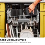 Chefman 6 Quart Dual Basket Air Fryer – Digital Touchscreen, Smart Sync Finish, Hi-Fry, Auto Shutoff, 2 Independent 3QT Nonstick Dishwasher-Safe Frying Baskets – Digital Double Air Fryer – Black