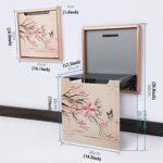 Invisible Folding Shoe Changing Stool Wall-Mounted Porch Chair 150KG Load-Bearing Ergonomic Design Aluminum Alloy Material Leather Cushion