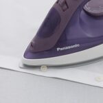Panasonic NI-S630 Steam/Dry Iron, Ergonomic 1500W with Ceramic Soleplate and U-Shaped Groove, Auto Shut Off and Anti-Calc