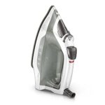 BLACK+DECKER Easy Steam Compact Iron with TrueGlide Nonstick Soleplate, Pivoting Cord, SmartSteam Technology