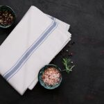 Utopia Towels Blue Dish Towels [12 Pack – 15 x 25 Inches] 100% Ring Spun Cotton Highly Absorbent & Reusable Cleaning Bar, Tea, Kitchen and Dishcloths Set – 200 GSM