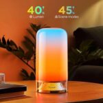 Govee RGBIC Smart Table Lamp 2, Touch Bedside Small Table Lamp Matter, Alexa Compatible, LED Desk Lamp with 64 Scene Modes, Color Changing Lamp for Bedroom Living Room Dimmable Night Light(Corded)