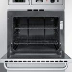 Summit 24″ Gas Wall Oven, 2.92 cu.ft. Capacity Gas Oven, Glowbar Igniter, Stainless Steel- TTM7882BKW