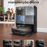 eufy X10 Pro Omni Robot Vacuum and Mop Combo, Incredible Suction, Dual Mops with 12 mm Auto-Lift and Carpet Detection, AI Obstacle Avoidance, Auto Mop Washing&Drying, Self-Emptying, Self-Refilling