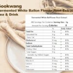 Sookwang Fermented Korean Balloon Flower Root Herbal Tea, Natural, Soothing, Traditional Herbal Drink for Daily Wellness_70ml (2.4 oz) x 30 Packs