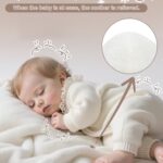 Zando Baby Winter Hat Size 3-12 Months – Warm Fleece Sherpa Hats, Cute Car Toddler Beanie with Ear Flaps, Baby Winter Essentials for Boys Girls, Infant Kids Aviator Cap for Outdoor Park Home Wear