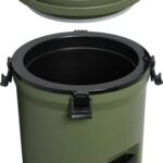 Stanley Adventure Fast Flow Water Jug 2 Gallon | Leakproof Ice Water Dispenser | Insulated Beverage Cooler | Easy Pour Spigot and Latched Foam Lid | BPA-Free | Dried Pine