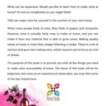 Complete Wine Making Handbook: Make White, Red & Blush from Start to Finish Fermentation, Bottling, Aging, Testing & Creating Flavorful Wines at Home