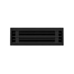 BUILDMART – 12×4 Modern AC Vent Cover – Decorative Black Aluminum Air Vent – Standard Linear Slot Diffuser – Heating and Cooling Register Grille for Ceiling, Walls & Floors – Texas Buildmart