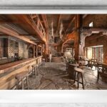 MAEQLQLM 7x5ft Medieval Rustic Tavern Backdrop Wooden Beam Stone Floor Viking – Style Hall Scene Background for LARP Events Renaissance Fairs Party Decor Kids Adults Portrait Photo Studio Props