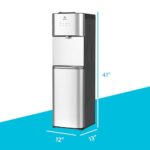 Avalon RO Reverse Osmosis Filtration, Self Cleaning, Bottleless Water Cooler Dispenser – 3 Temperatures – Hot, Cold & Room Water, Stainless Steel Cabinet, UL Listed, NSF Certified Filters