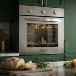 Empava 24 inch Built-In LPG Single Wall Oven with Convection and Rotisserie 5 Cooking Modes, Knob Control, Stainless Steel