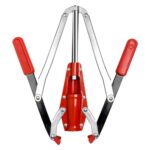 FastRack Double Lever Corker for Wine Bottles | Wine Bottle Corker with 20 Pcs Wine Corks | #8 Agglomerated corks Durable, Dual-Lever Design for Consistent Sealing | 14″ Height – Made in Portugal