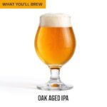 Craft A Brew Recipe Kit – Oak Aged IPA Refill – 1 Gallon – Ingredients for Home Brewing Beer