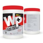 WIPESPLUS Cleaning Wipes All Purpose Food Contact – No Rinse, No Residue, Quick Dry Formula, Disinfecting Wipes For Restaurants, Foodservice, Schools – Canister, 100 Count